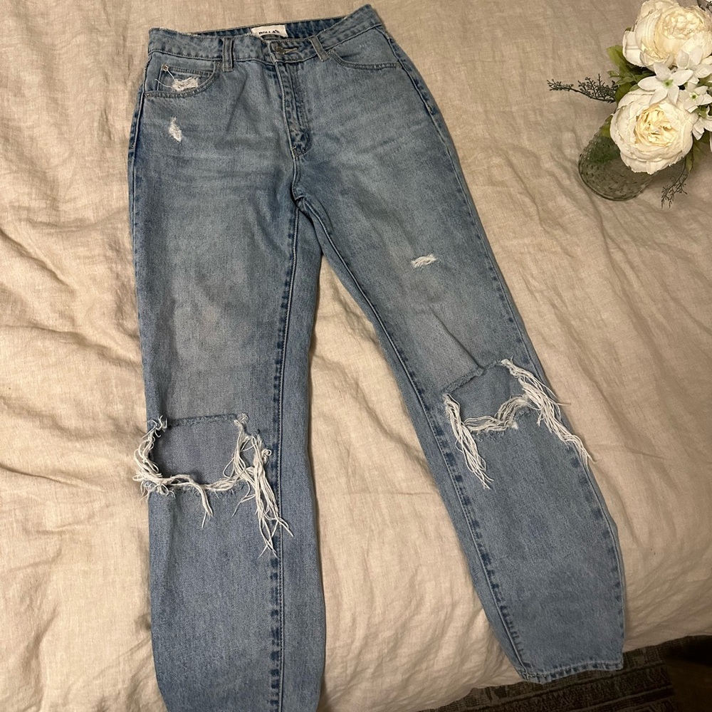 Rollas Miller Skinny Mid Rise 25